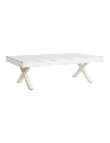 Mesa Centro Mango Metal 140x70x42 Blanco