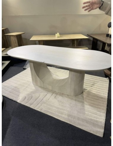 Mesa Comedor Mango 220x100x76 Blanco