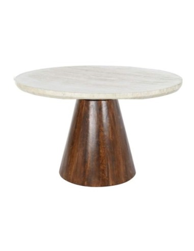 Mesa Comedor Mango Marmol 120x120x76