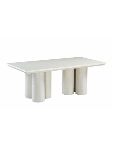 Mesa Comedor Mdf 200x100x76 Simil Madera