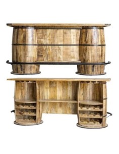 Mueble Bar Mango Metal...