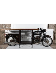 Mueble Bar Metal Madera...