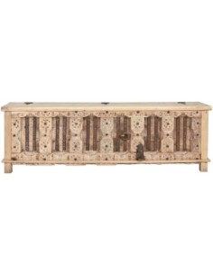 Mueble Tv Madera Tallada...