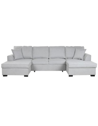 Sofa Cama Poliester 298x154x92 Gris