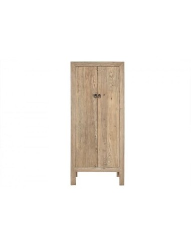 Armario Olmo Macizo 80x48x190 Natural Natural