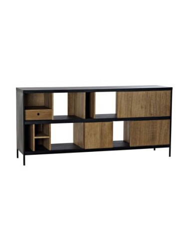 Buffet Fresno Hierro 160x40x75 Negro