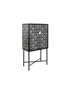 Mueble Bar Hueso Hierro...