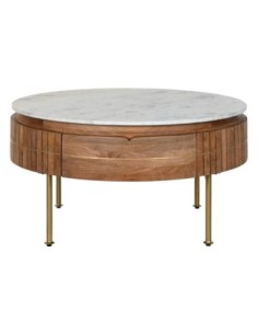 Mesa Centro Mango Marmol...