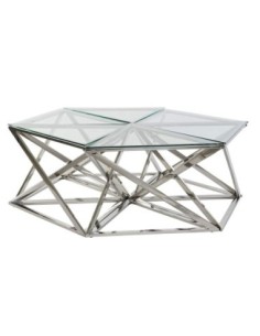 Mesa Centro Set 6 Acero...