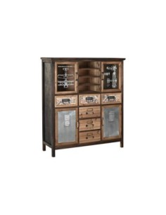 Vitrina Abeto Metal...