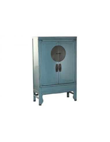 Armario Olmo 108x50x173 2 Puertas Azul Celeste