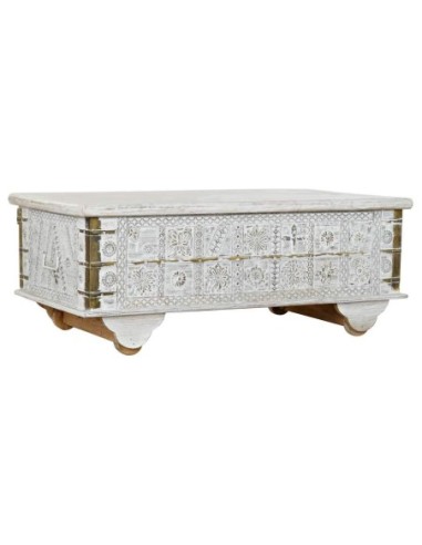 Mesa Centro Mango Metal 115x60x45 Decape Blanco