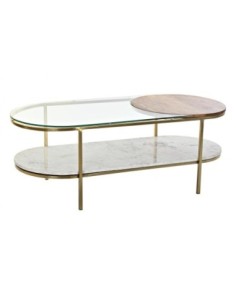 Mesa Centro Metal Marmol...