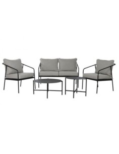 Sofa Set 5 Acero Poliester...