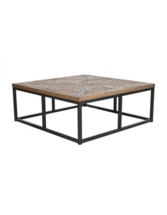 Mesa Centro Madera Metal...