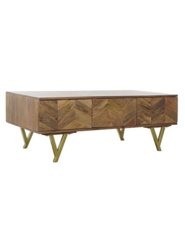 Mesa Centro Mango Metal 120x60,5x46 Natural