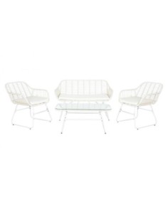 Sofa Set 4 Ratan Sintetico...