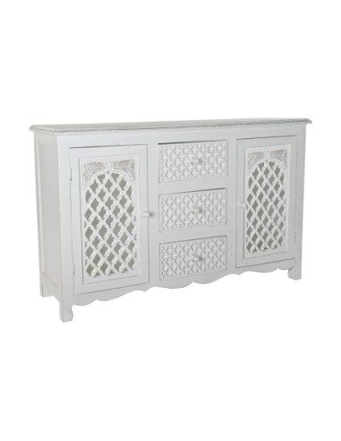 Buffet Mango Espejo 122x39x77 Blanco