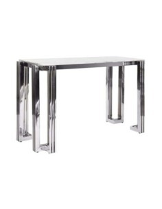Consola Acero Cristal...