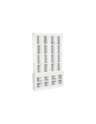 Vitrina Abeto Cristal 127,5x33x212 47,00 Blanco