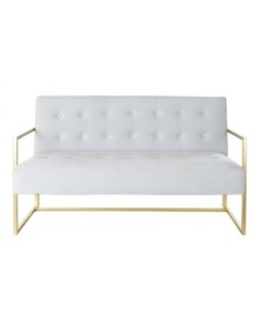 Sofa Poliester Metal...