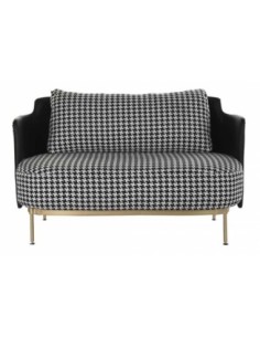 Sofa Poliester Metal...