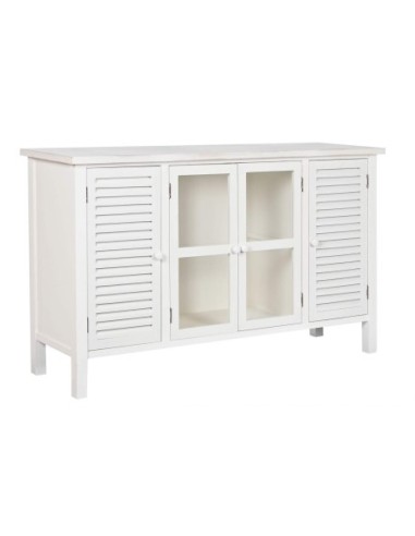 Buffet Abeto Mdf 130x40x80 Blanco