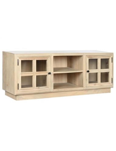 Mueble Tv Mango Cristal 135x35x52 Natural