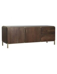 Mueble Tv Acero Mango...