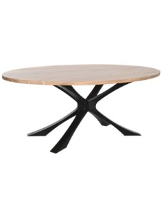 Mesa Comedor Acacia Metal...
