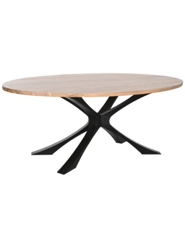 Mesa Comedor Acacia Metal 200x110x76...