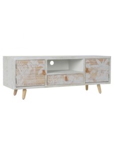 Mueble Tv Madera Bambu...
