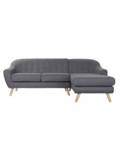 Sofa Poliester Rubberwood...