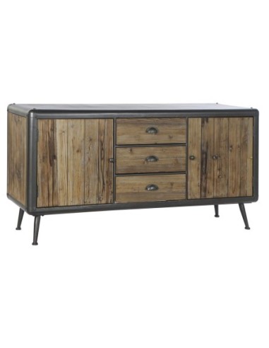 Buffet Abeto Metal 144x45x75 10 Natural