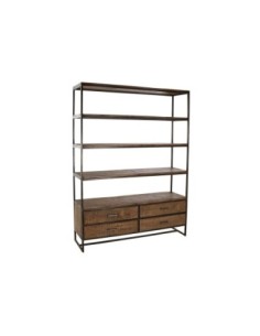 Estanteria Acacia Metal...