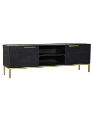 Mueble Tv Mango Metal 147x38x51 Negro