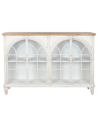 Buffet Abeto Cristal 150x36x104 Blanco