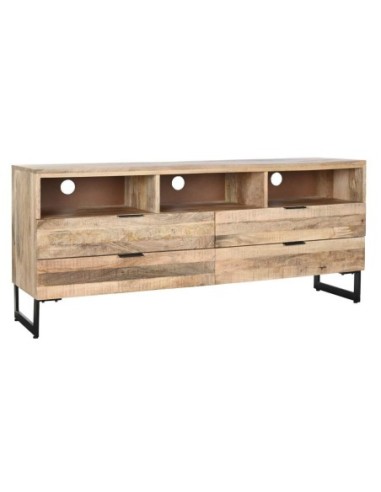 Mueble Tv Mango Metal 150x40x65 41,30 Natural