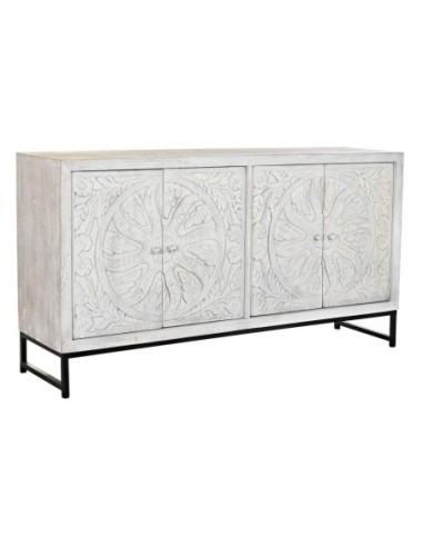 Buffet Mango Metal 150x38x80 Mandala Blanco