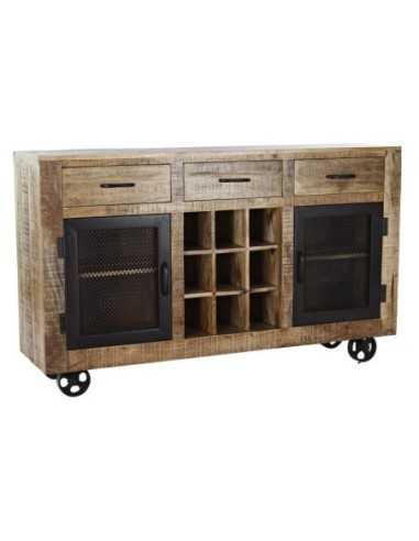 Buffet Mango Metal 150x43x90 Botellero