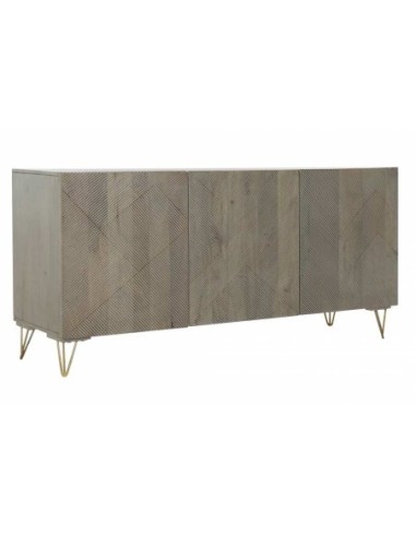 Buffet Mango Metal 160x45x75 Gris