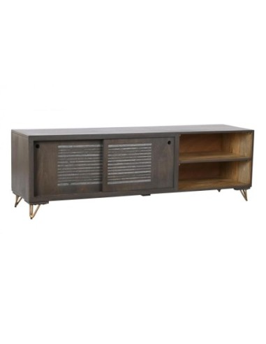 Mueble Tv Mango Metal 160x40x50 Marron