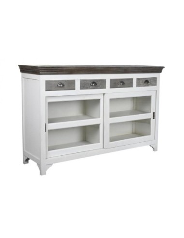 Buffet Mango Cristal 165x45,7x105,4 Gris