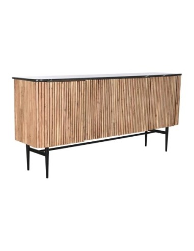 Buffet Acacia Marmol 170x40x80 Negro