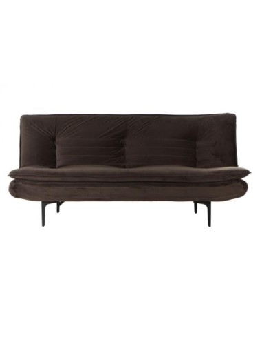 Sofa Cama Poliester Metal 180x88x83 Marron