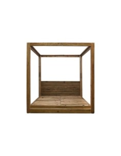 Cama Pino 202x222x215...