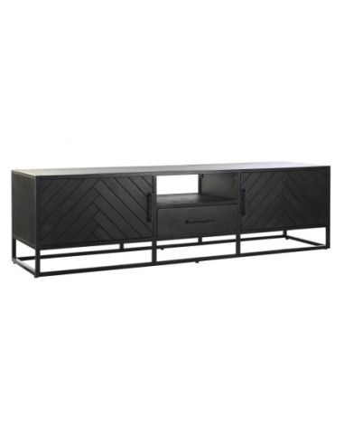 Mueble Tv Mango Metal 180x45x50 45,10 Negro