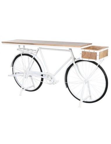 Consola Hierro Mango 195x40x91 Bicicleta