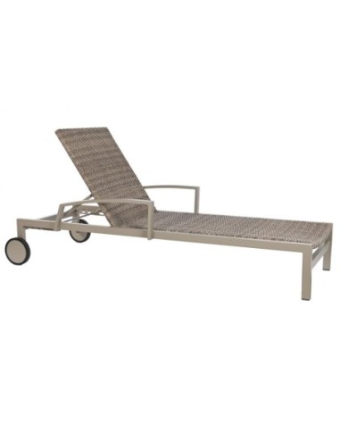 Tumbona Ratan Sintetico Aluminio...