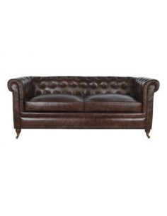 Sofa Piel 190x77x80 Chester...